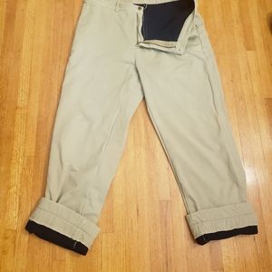 SOLD Orvis insulated pants size 36 x 30